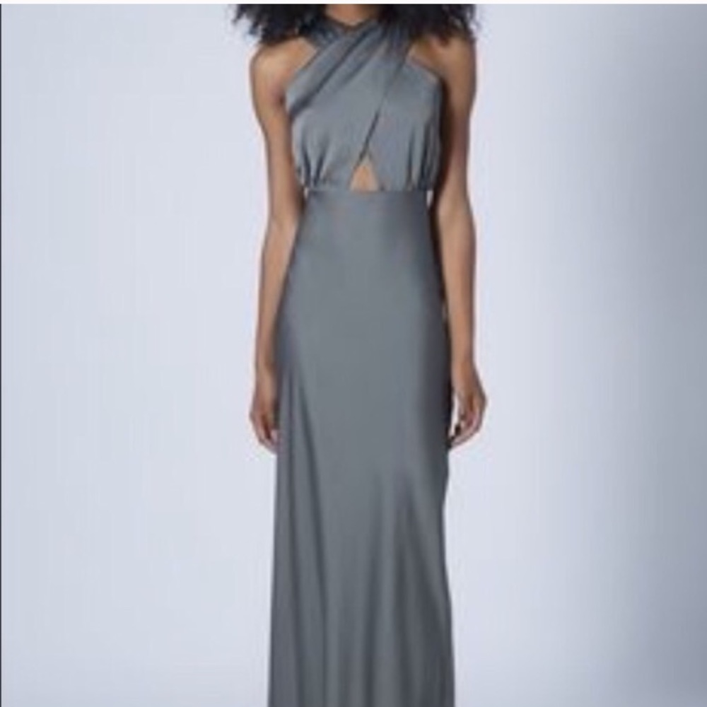 Top Shop Satin Dress - Picture 1 of 4